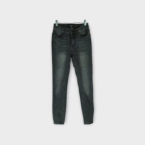 Judy Blue Skinny Fit Grey Jeans Size 26 Mid Rise